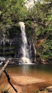 Vista da Cachoeira da Serra Grande em Luminárias
