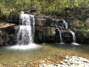 Cascata principal da Cacoeira do Mamono