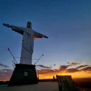 Cristo Redentor de Luminárias Destaque