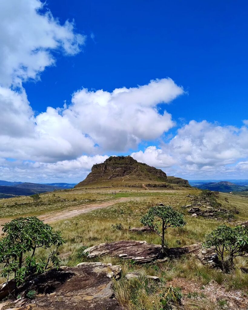 Vista panorâmida do Pico do Cruzeiro em Luminárias