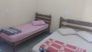 Quato com toda a simplicidade e conforto da Pousada Vó Vevinha