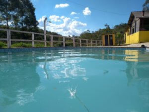 Piscina do Rancho da Fumaça em Luminárias