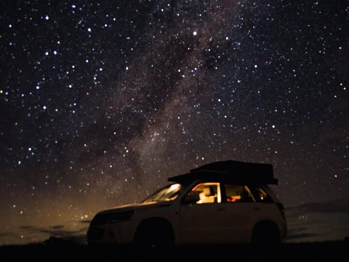 Astroturismo em Luminárias vista do céu estrelado