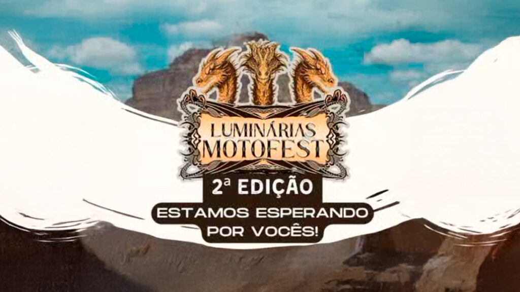 Banner Motorfesta 2ª edição 2025 em Luminárias MG