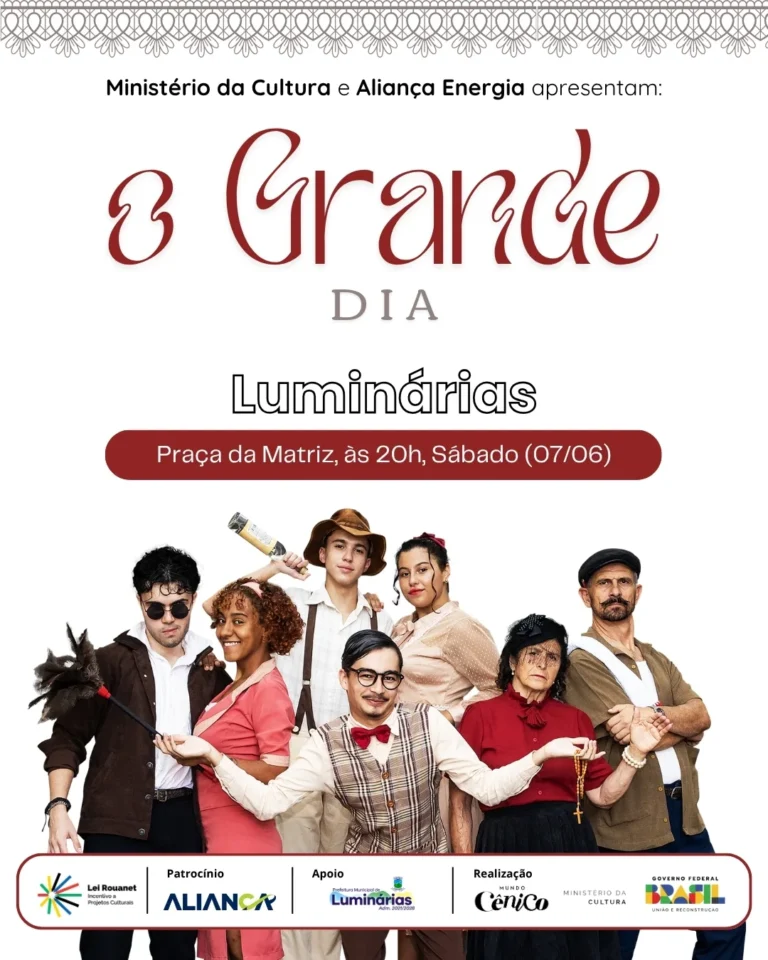 O Grande Dia Teatro em Luminárias