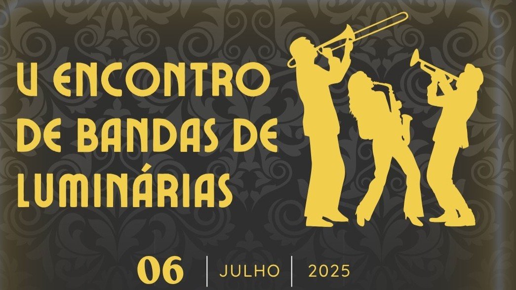 Banner v Encontro de Bandas de Luminárias