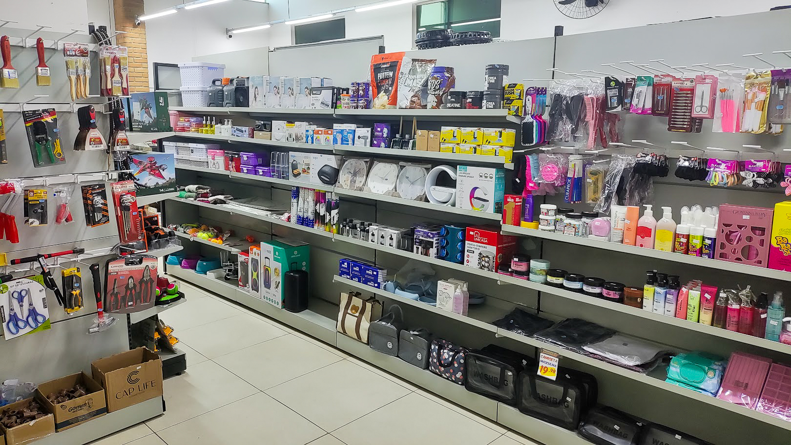 Grande variedade e preço competitivo para atender o público luminarense